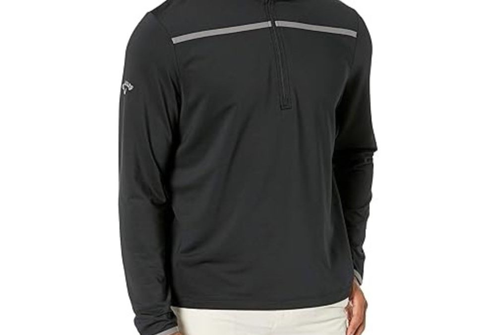 Callaway Men’s ¼ Zip Golf Pullover: Comfort, Style & Performance for Every Golfer