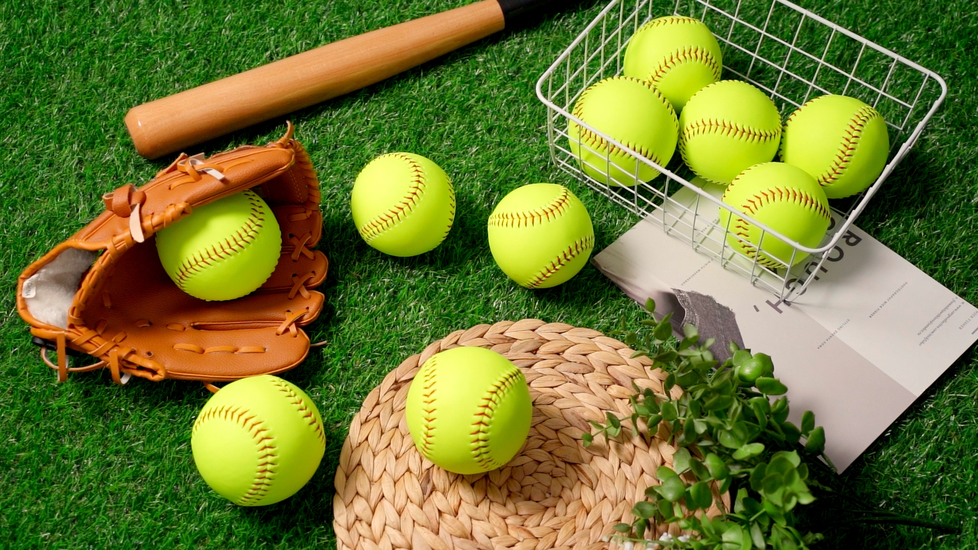 Synthetic Softball Dozen