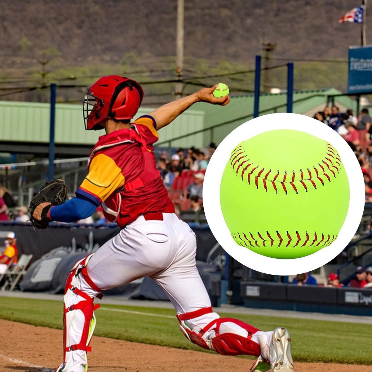 Synthetic Softball Dozen<br />
