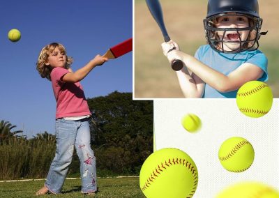 Synthetic Softball Dozen