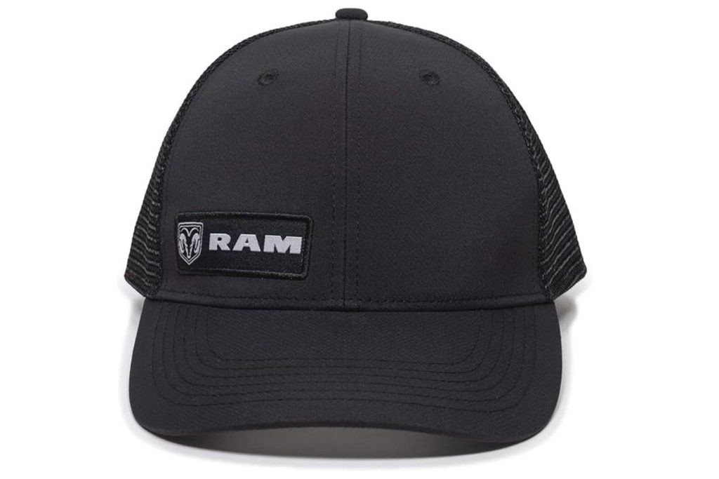 Black Outdoor Trucker Baseball Hat